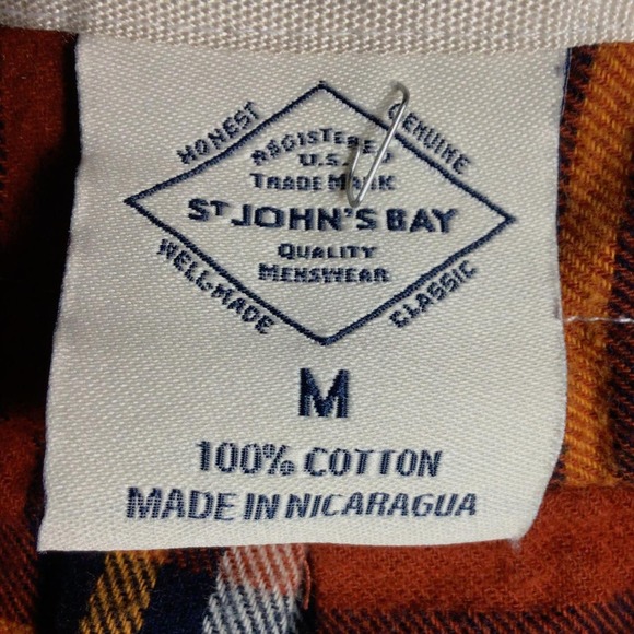 Upcycled Billy Joel 2022 tour Houston flannel bleached shirt Orange Medium - Picture 5 of 5